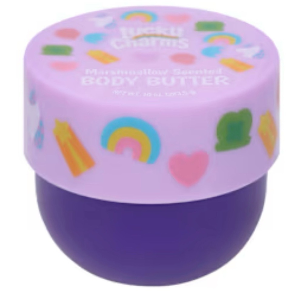 Taste Beauty Lucky Charms Marshmallow Scent Body Butter Purple 10 Oz